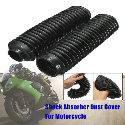 1 Pair Black Fork Gaiter Boots for CQR Motorcycle