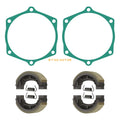 Set of 4 Brake Shoes w/ Springs for John Deere 650 670 Tractors