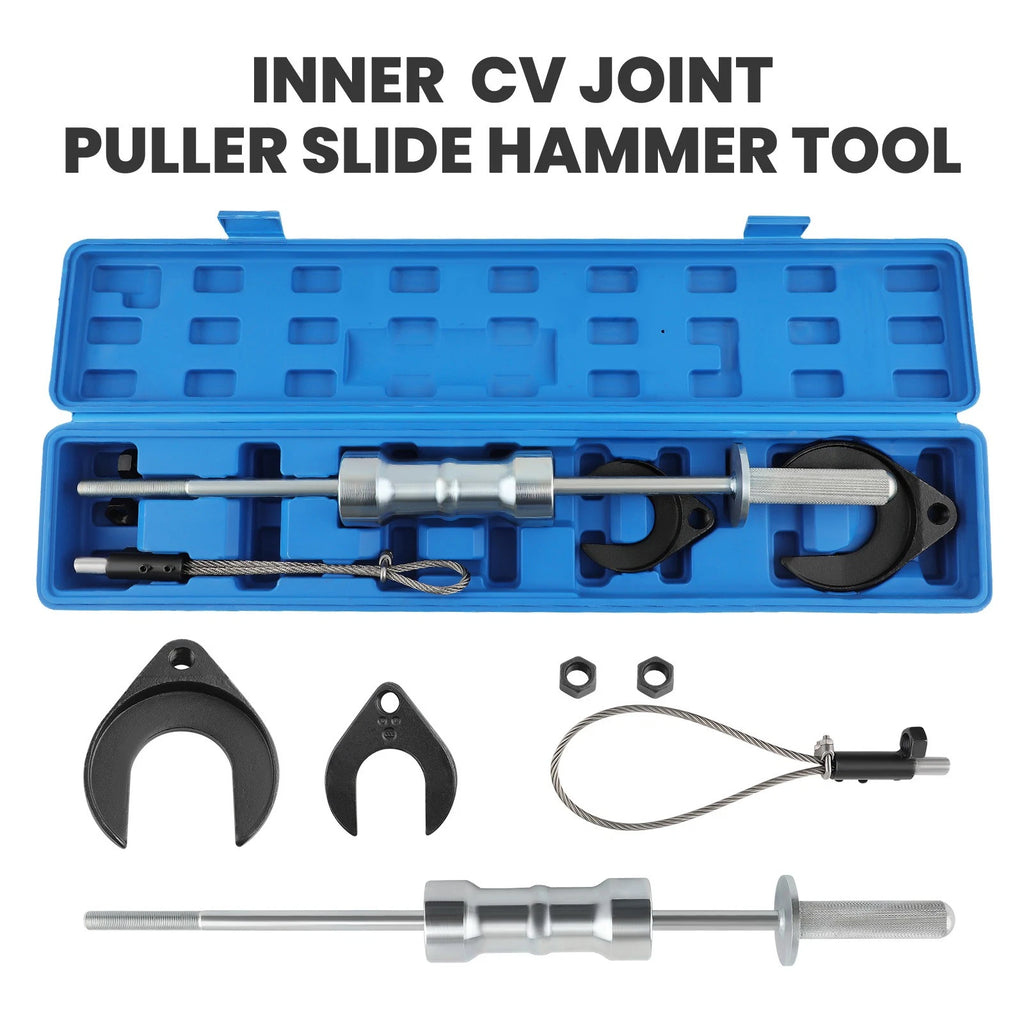 Inner CV Joint Puller Slide Hammer Set for Front Wheel Drive Axles