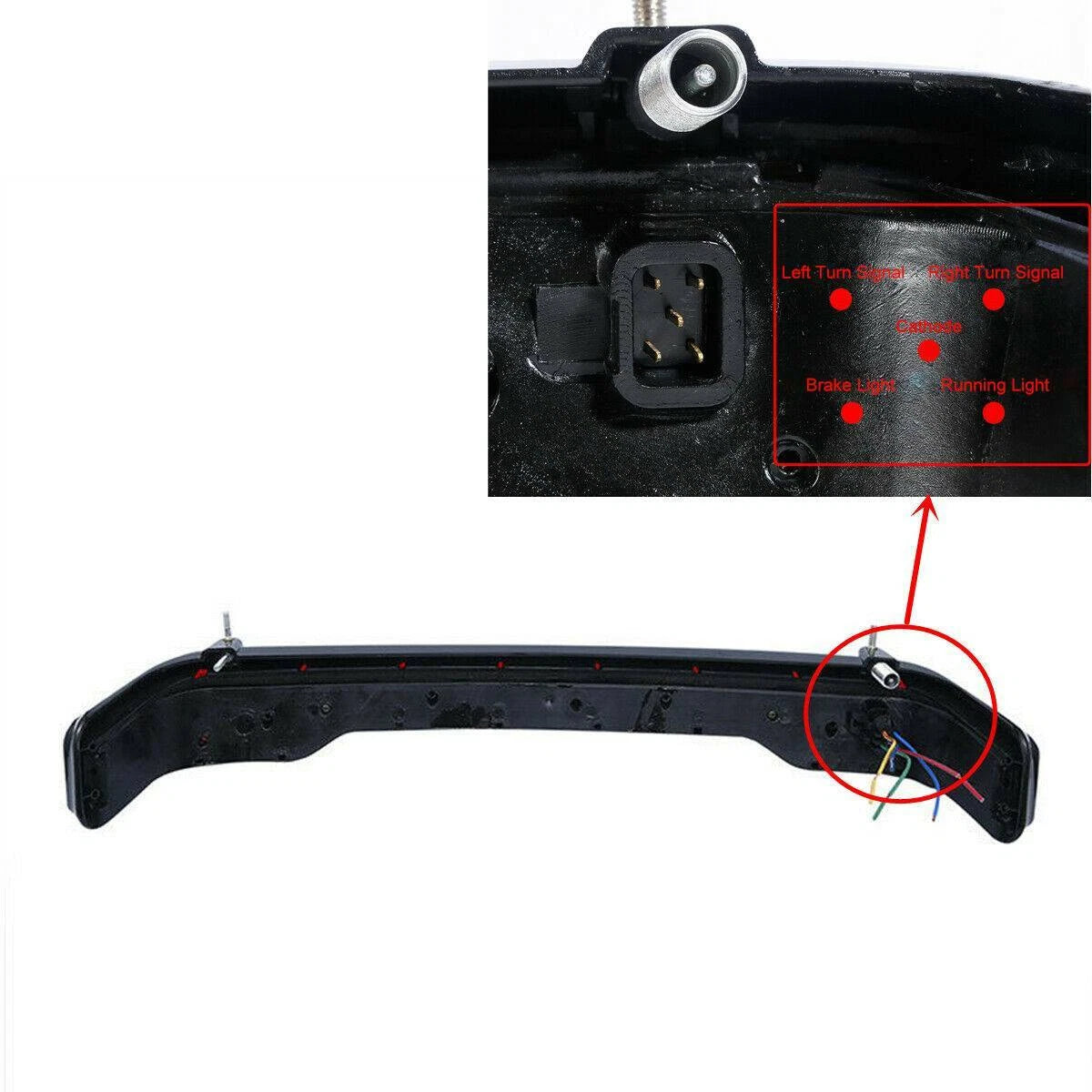 2X LED Brake Lights for Harley Touring (2014–2025)