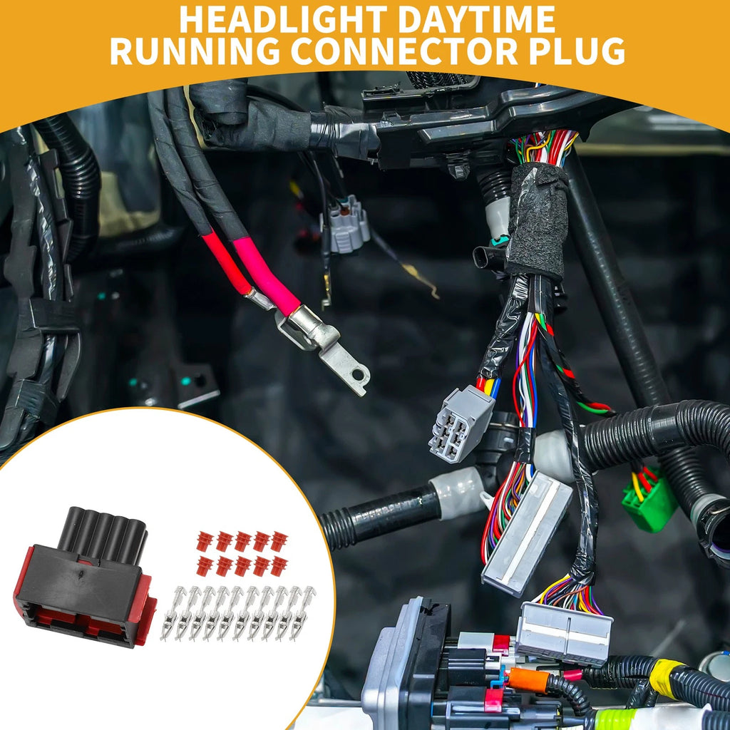 10 Pin Headlight Connector Plug for Opel Meriva B (2010–2017)