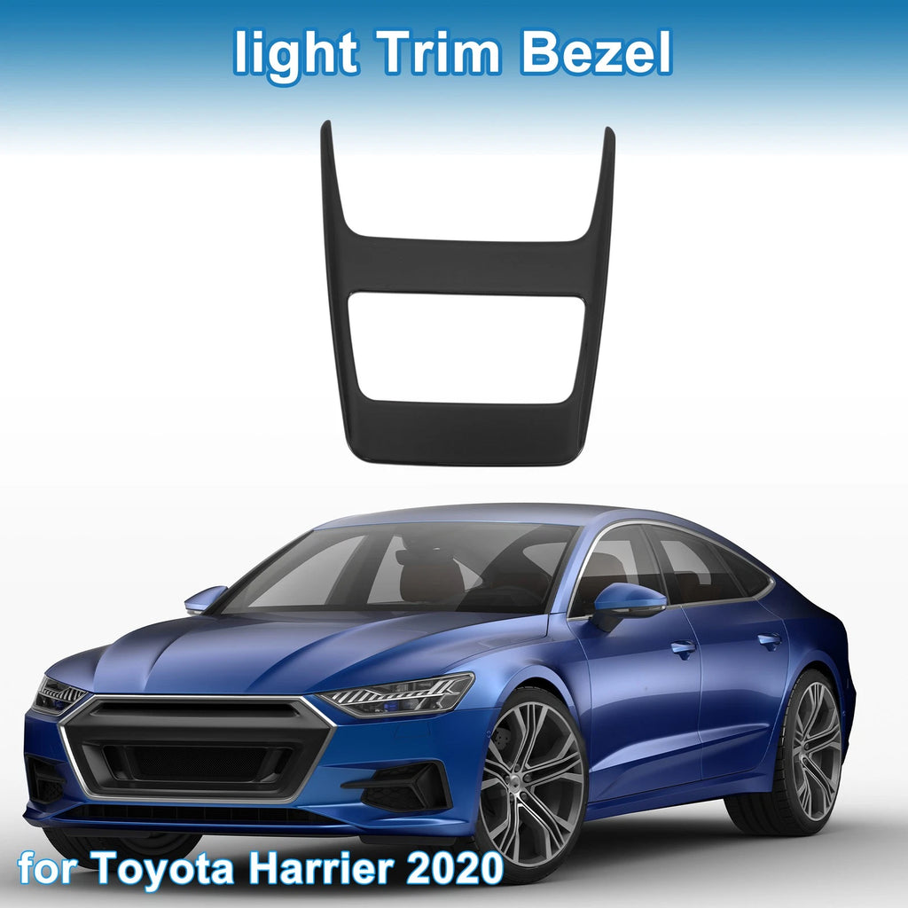 Front Row Light Trim Bezel Replacement for Toyota Harrier (2020–2020) Black