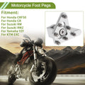 Motorcycle Foot Pegs Replacement for Honda CRF50 Footrests (2000–2024)