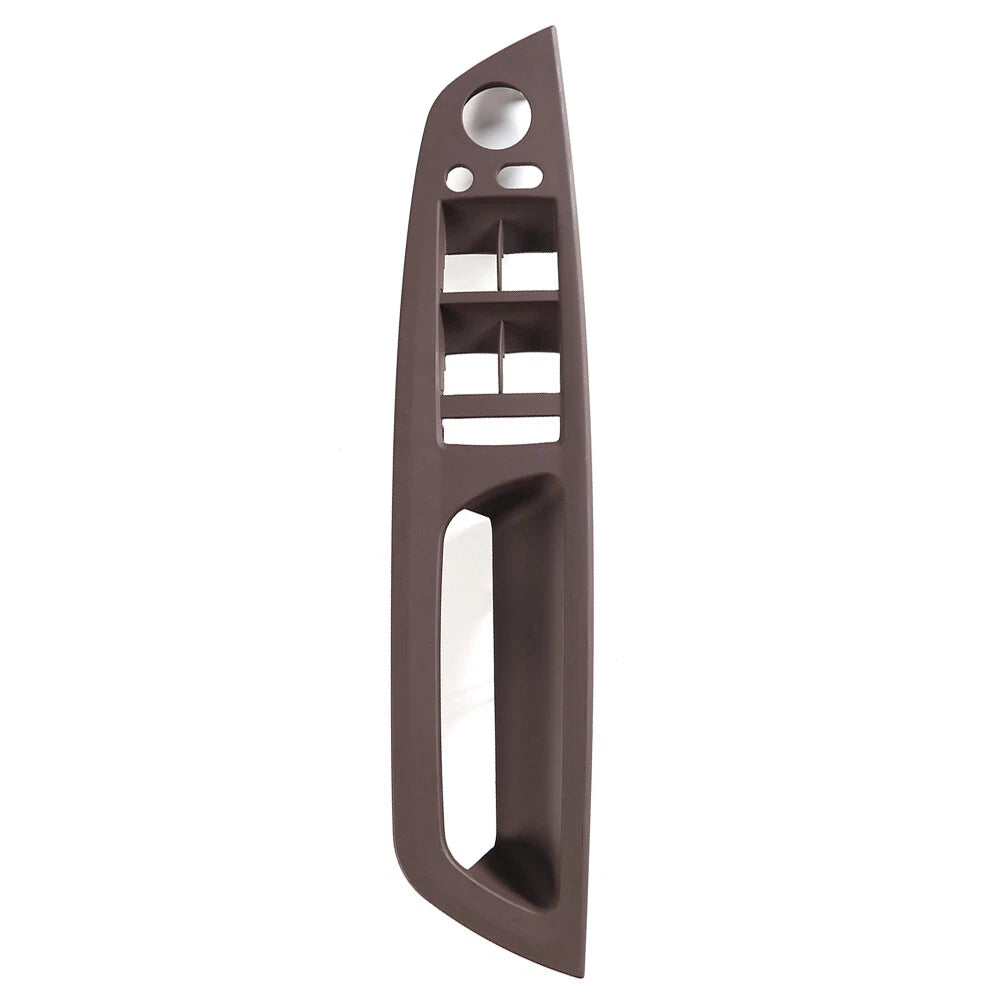 Front Door Panel Handle Pull Trim Cover for BMW X5 E70 X6 E71 E72 (2007–2013) Mocha RHD