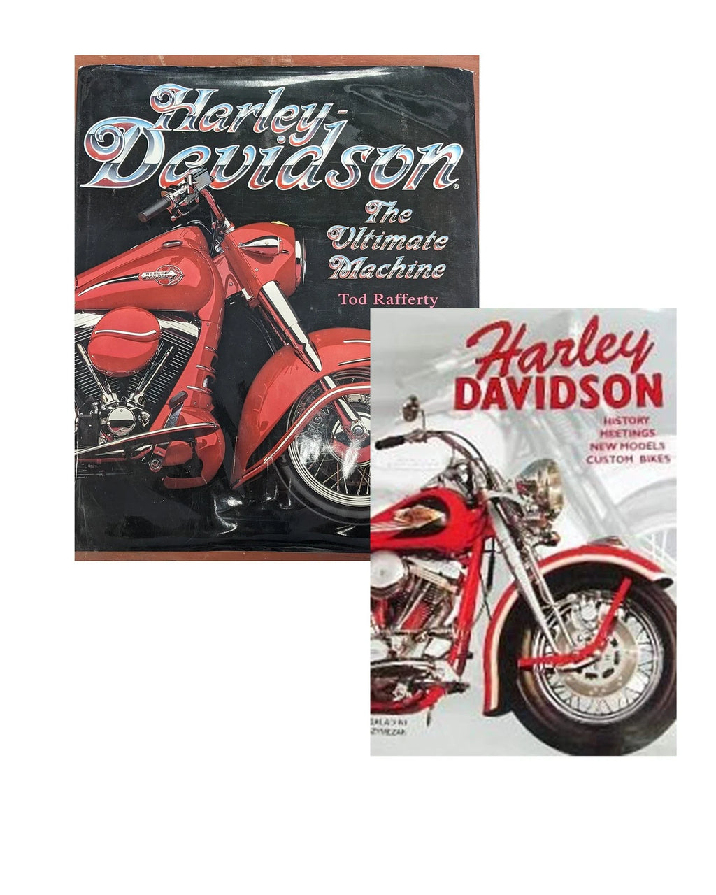 Set of 2 Harley-Davidson Ultimate Machine History Books