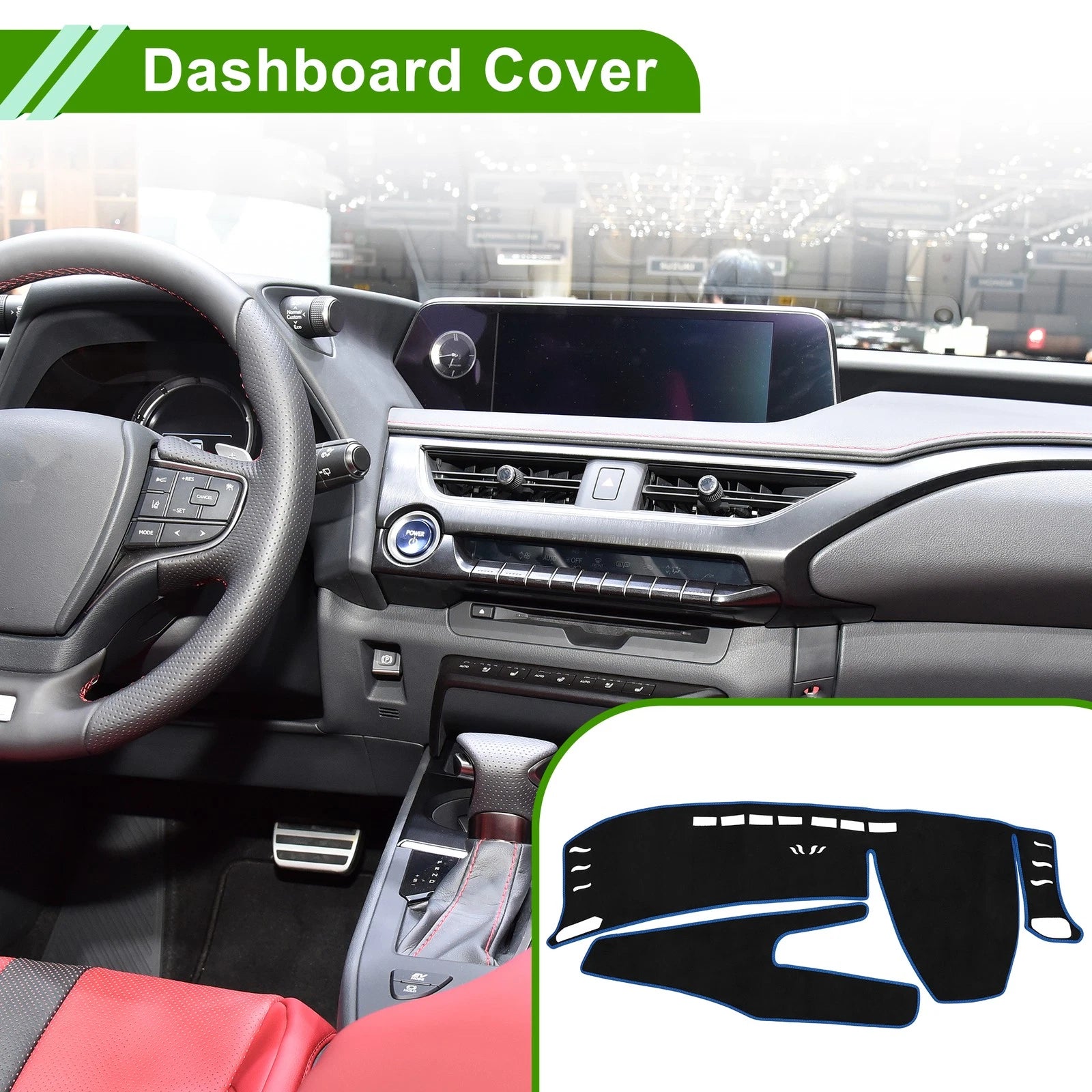 Dashboard Dash Cover Mat for Lexus UX250H (2019–2020) Sun Protector