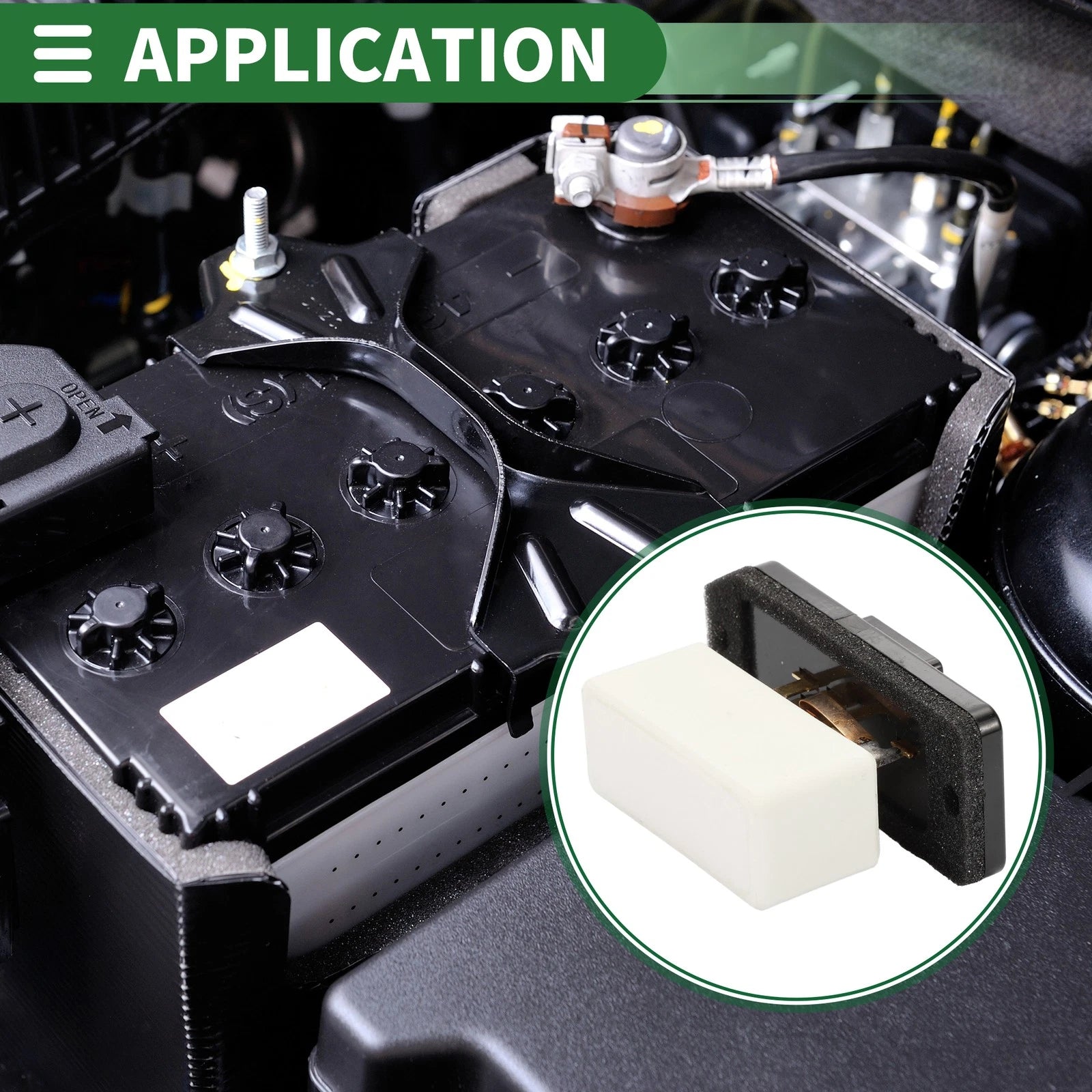 HVAC Blower Motor Resistor Replacement for Dodge Ram 1500 2500 (1994–2002)