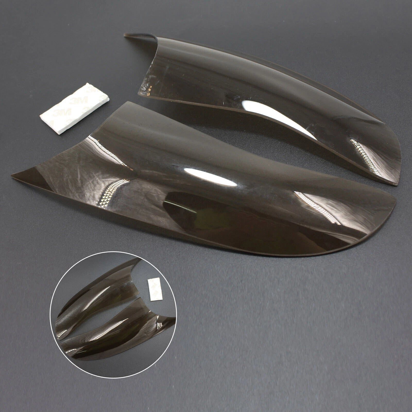 Front Headlight Lens Protection Smoke for Kawasaki ZX-10R (2016–2018) T9