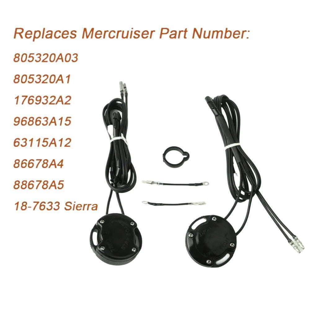 Power Tilt Trim Sender Kit for MerCruiser MC-I R MR Alpha One Gen II Bravo 1 2 3