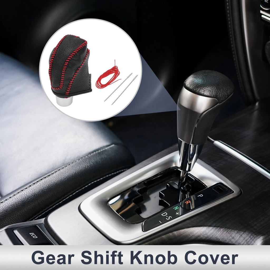 Gear Shift Knob Cover Replacement for Subaru Impreza (2017–2023) Pebbled Black