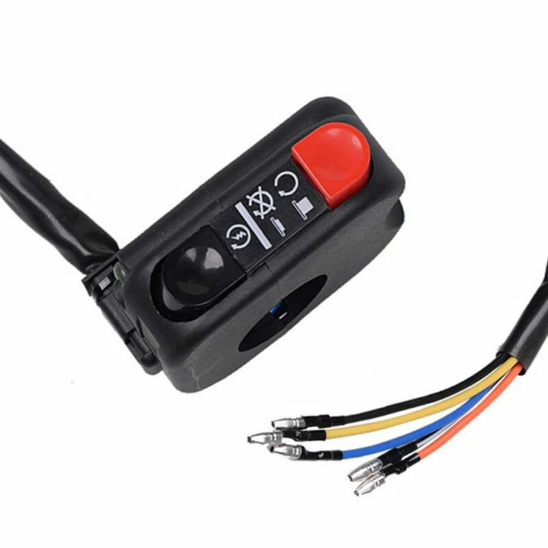 7/8" Motorcycle Handlebar Ignition Switch for