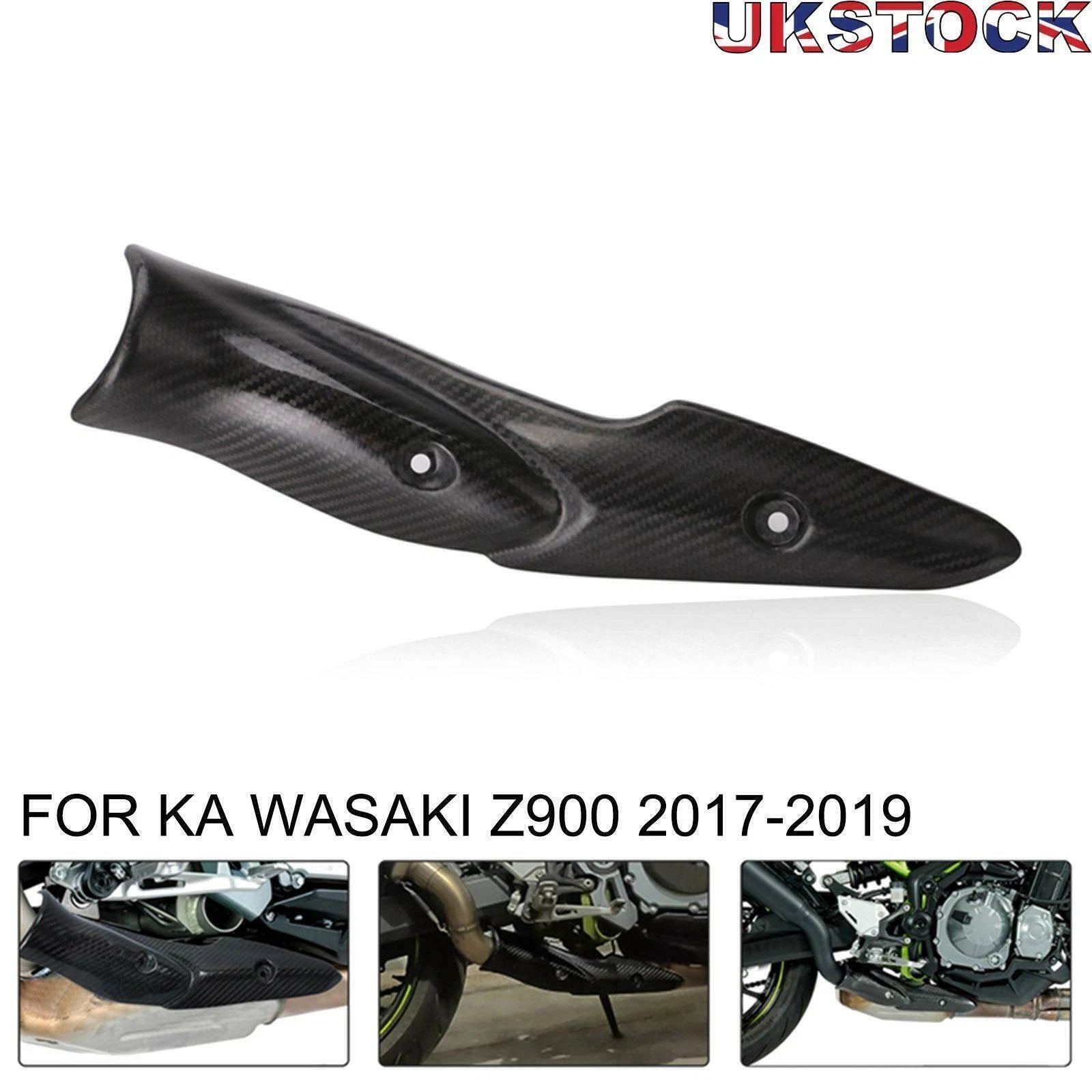 Exhaust Pipe Heat Shield Cover for Kawasaki Z900 (2017–2019) T9
