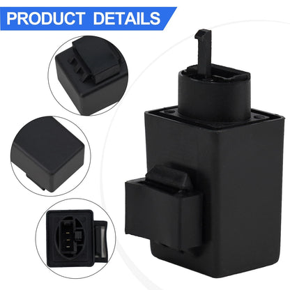 3 Pin Adjustable LED Flasher Relay for Motorcycle (12V)