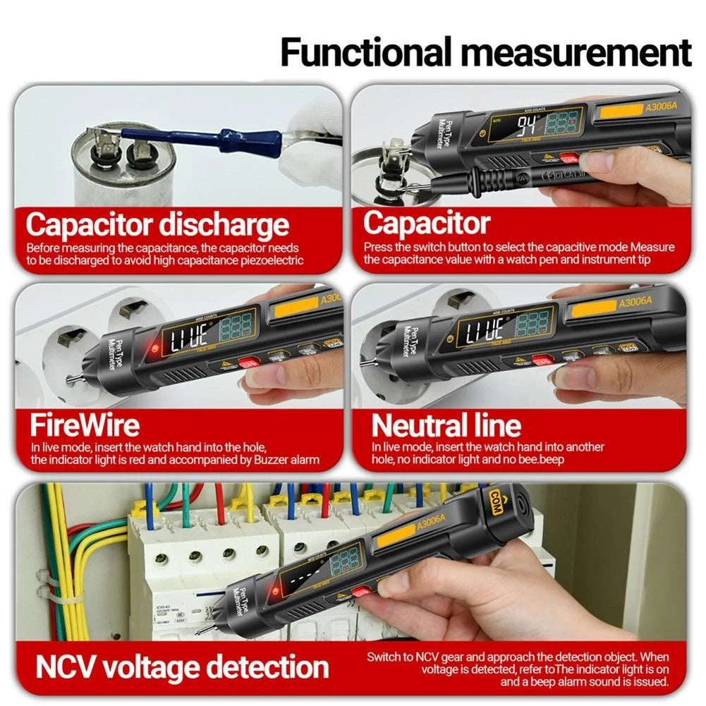 A3006A Digital Multimeter for Various Electrical Measurements