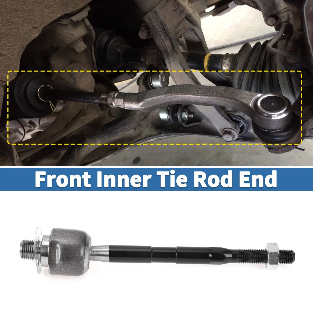 2pcs Front Inner Tie Rod End Links Replacement for Chevrolet Aveo Pontiac G3 (2003–2011)