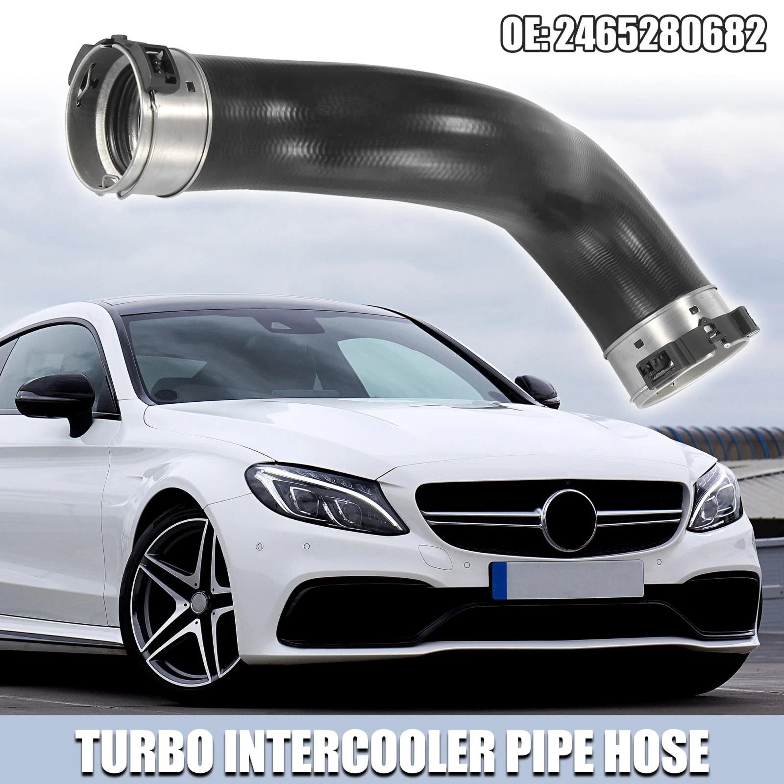 Right Turbo Intercooler Pipe Hose Replacement for Mercedes-Benz CLA250 (2014–2018)