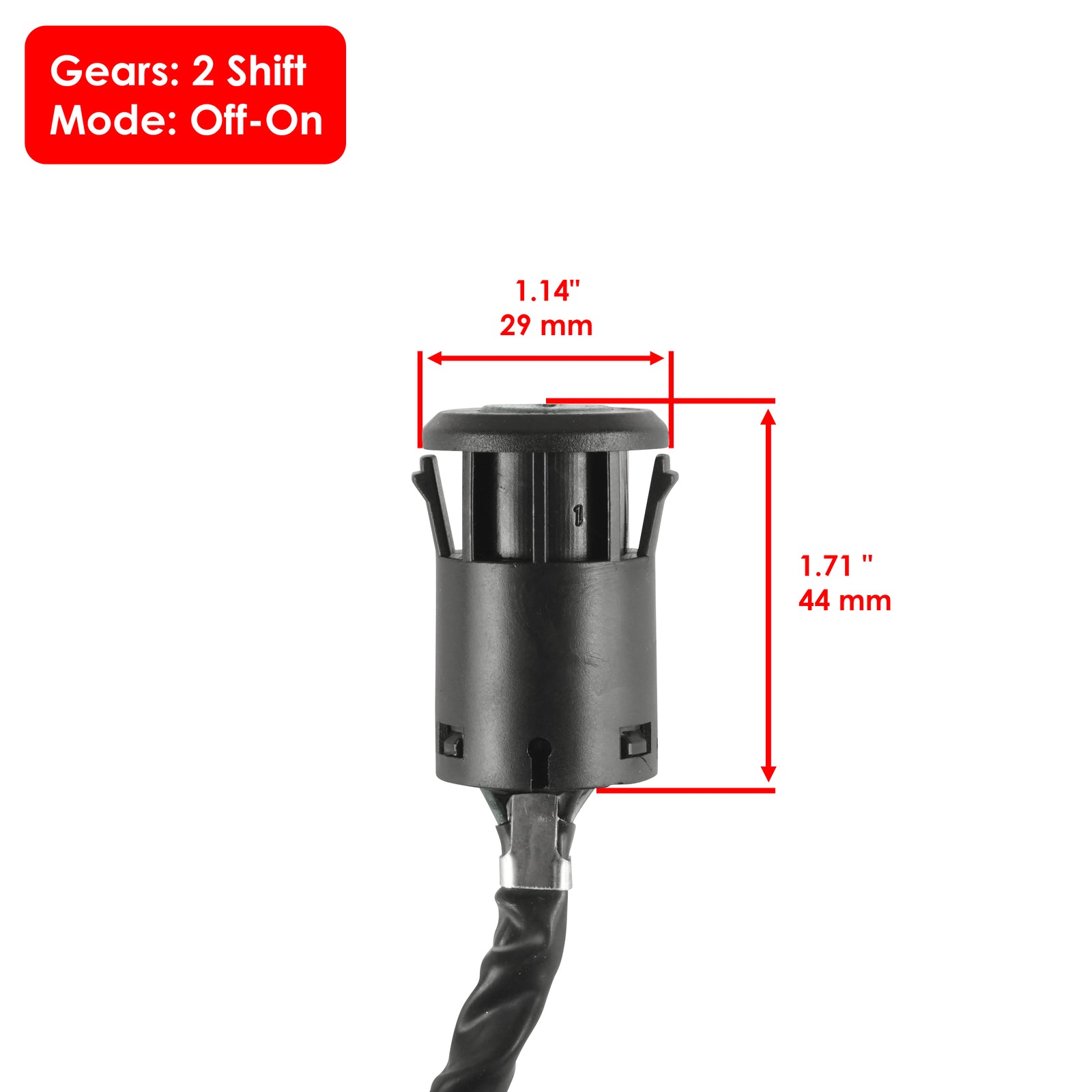 Ignition Key Switch Replacement for Honda TRX450R TRX450ER (2006–2012)