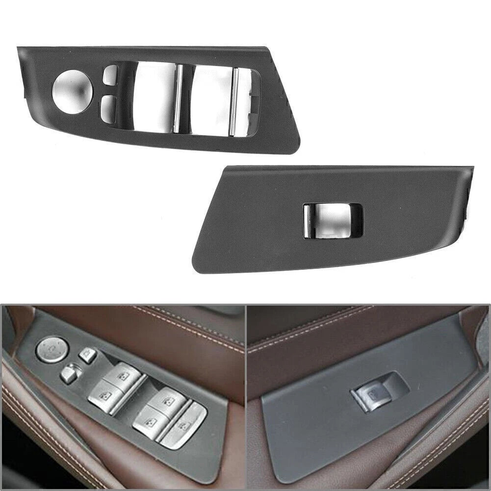 Interior Front Window Switch Lock Cover Trim for BMW 5 Series G30 G31 G38 (2017–2023)