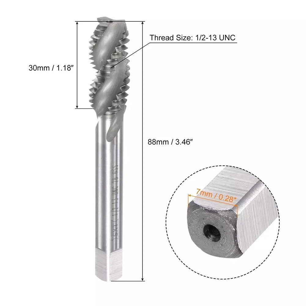 Precision Spiral Groove Threading Tap 1213 UNC 2B