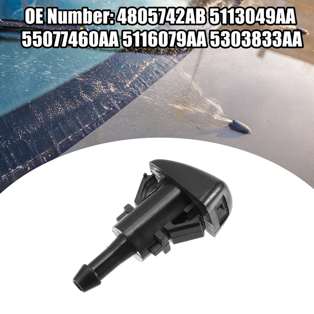 8PCS Windshield Washer Nozzle Spray Jet for Dodge Caliber (2007–2012)
