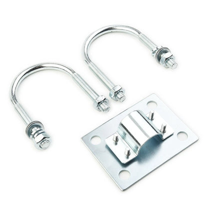 U-Bolt Mounting Clamp Assembly for Antenna Mast Support