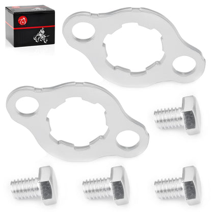 Set of 2 Front Sprocket Retainer Plates for Honda ZB50 (1988) / PC50 (1970)
