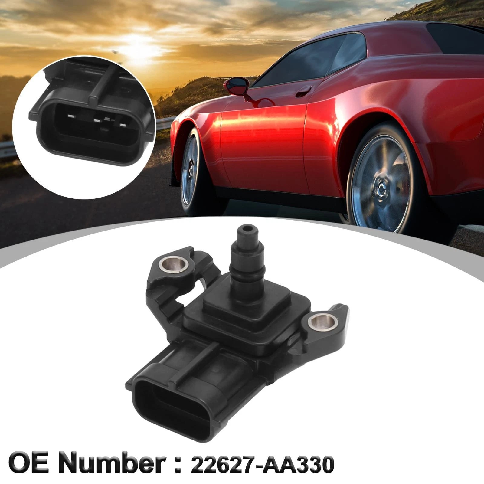 MAP Sensor for Subaru Impreza Legacy 22627AA330 Intake Manifold Pressure (2010–2017)
