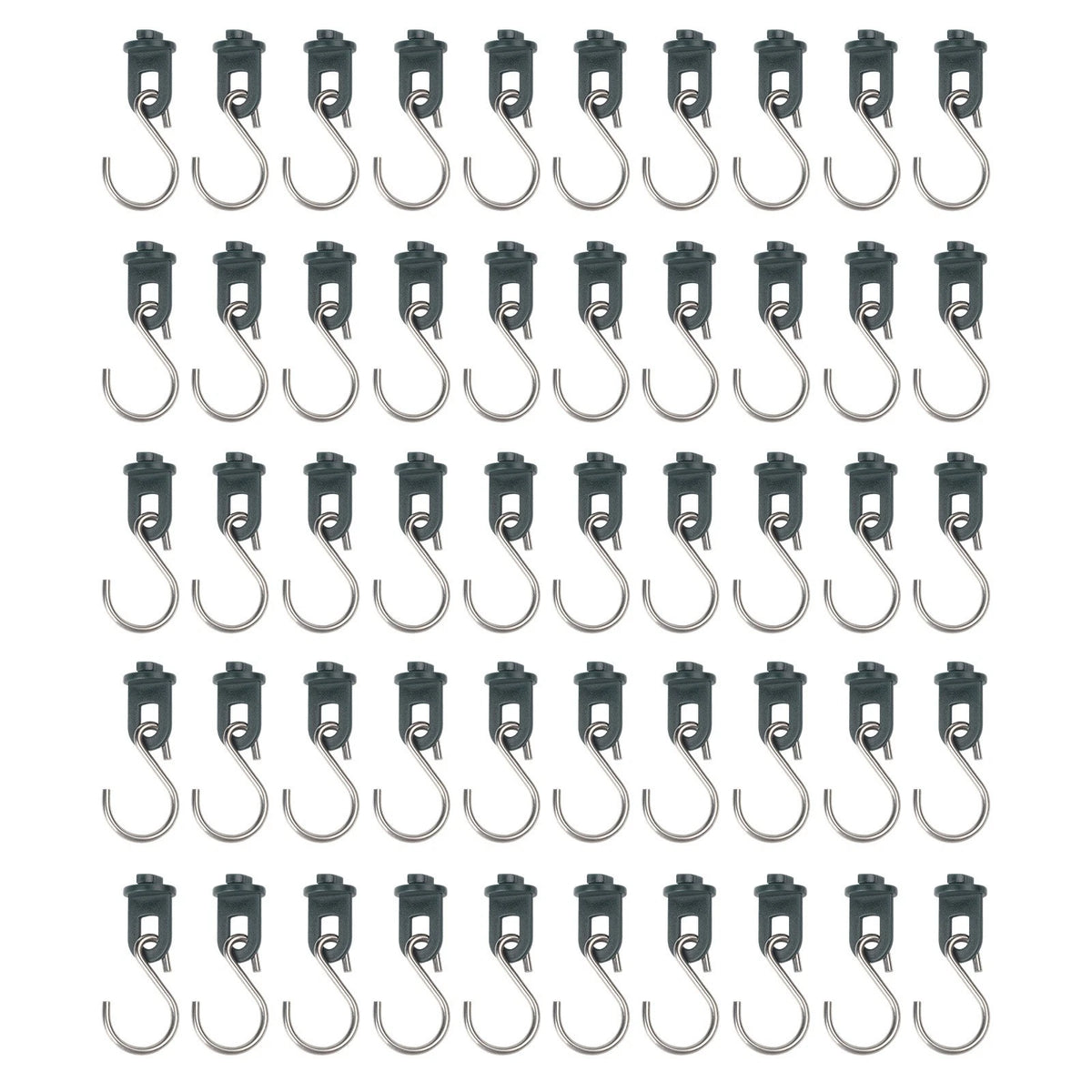 Greenhouse Clips for Garden Hooks (Easy Replacement, Stainless Steel)