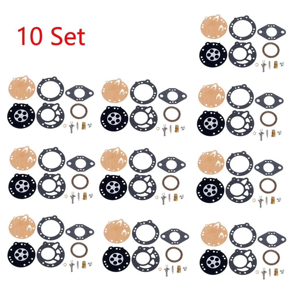 Set of 10 Carburetor Gasket Kits for Poulan Weedeater (RK-88HL)