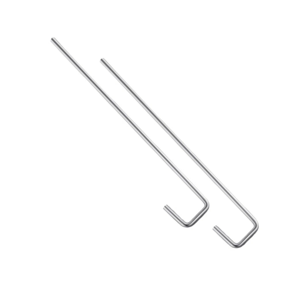 2X J Clip Replacement for Table Tennis Net Set - Steel Clips
