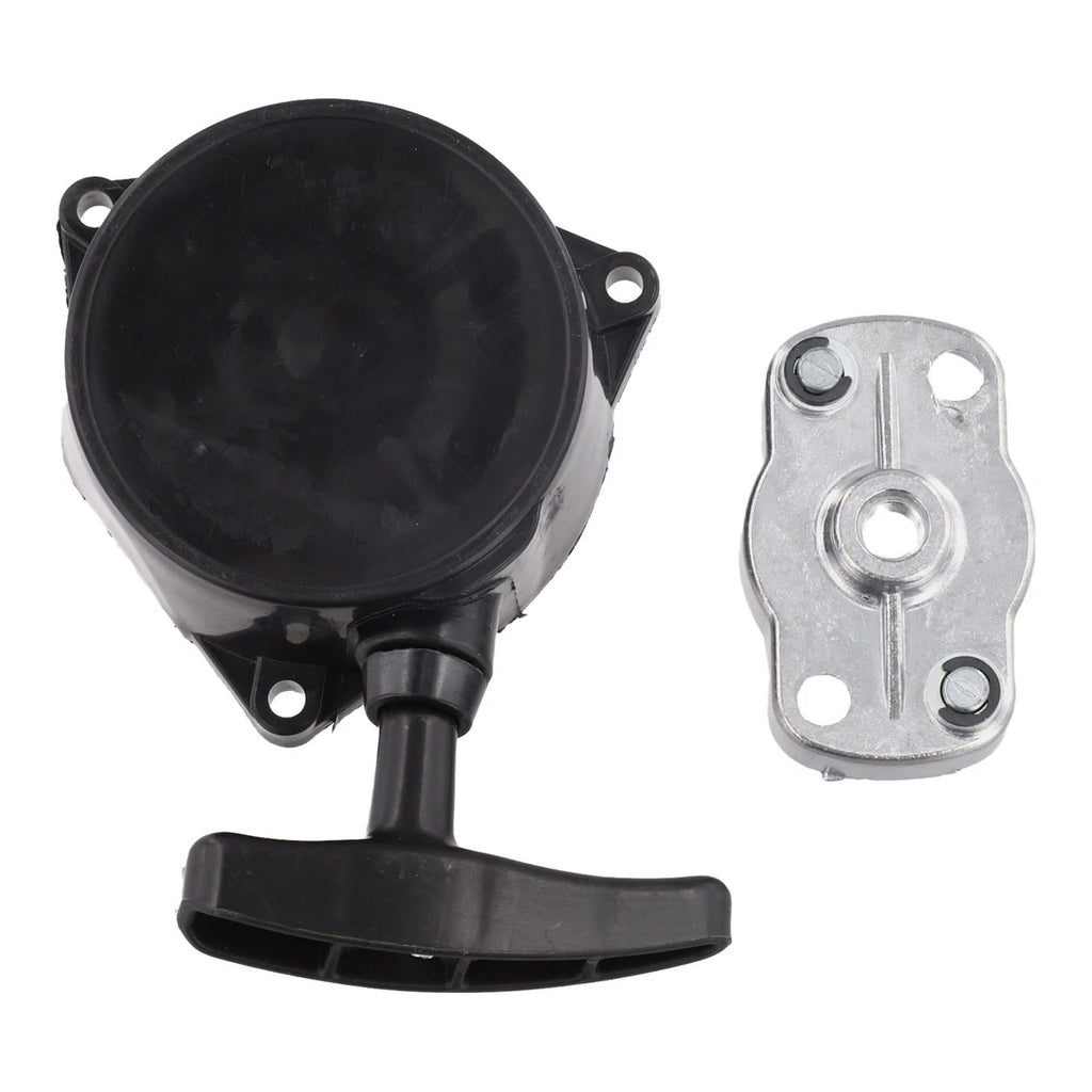 Engine Recoil Pull Starter & Pawl Set for Mitsubishi TU26 TL26 TL23 (Replacement)