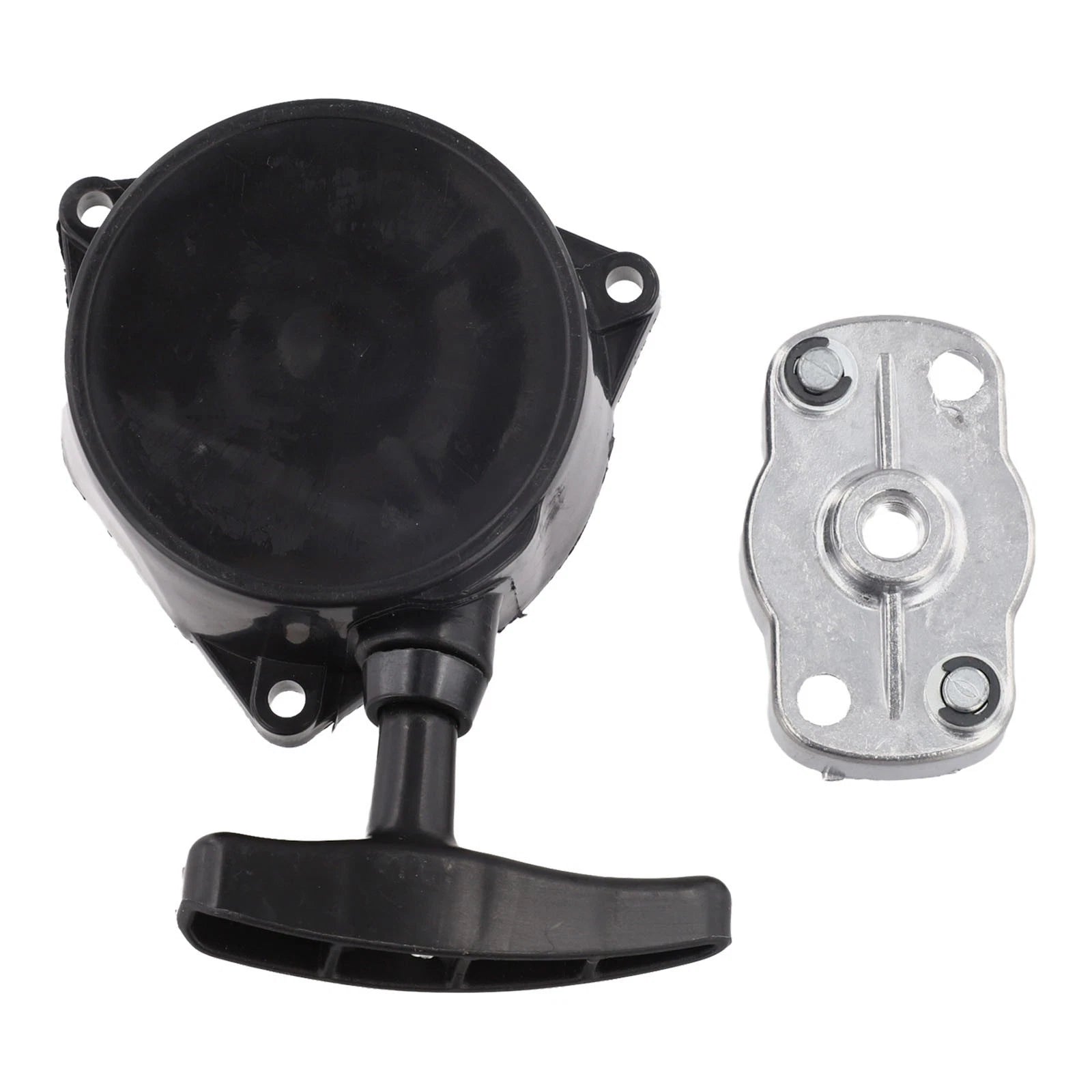 Engine Recoil Pull Starter & Pawl Set for Mitsubishi TU26 TL26 TL23 (Replacement)