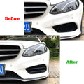 Pair Front Bumper Fog Lamp Grille for Mercedes-Benz E-Class W212 (2013–2015)