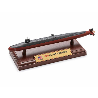 1/700 Scale Ohio Class Submarine Model for Navy Collectors