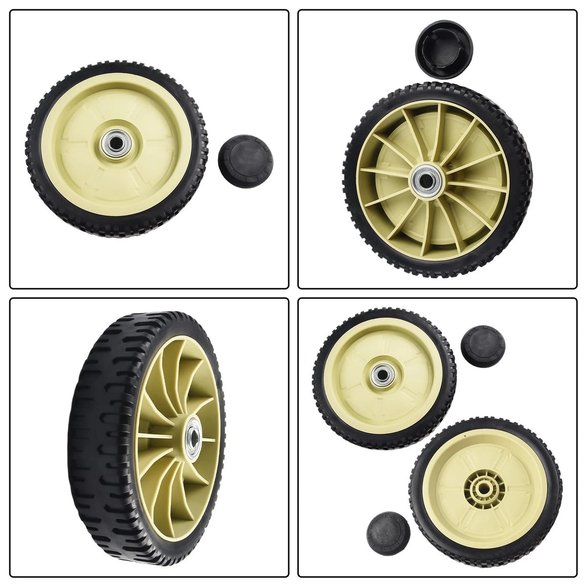 Drive Wheels for Lawn Mower (Replacement, Easy Installation)