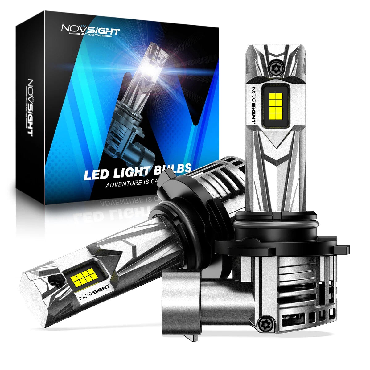 2X NOVSIGHT 9006 LED Headlight Bulbs Conversion Kit for V (2011–2018)