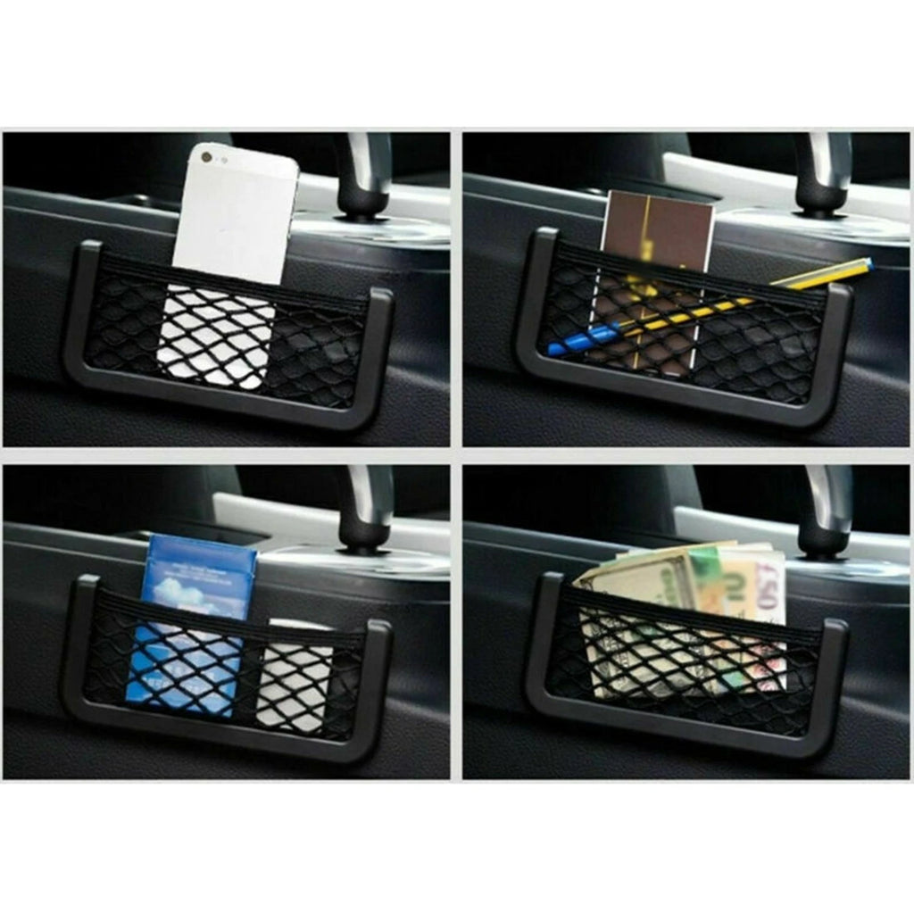 Car Net Bag for - Elastic Side Door Storage Pocket