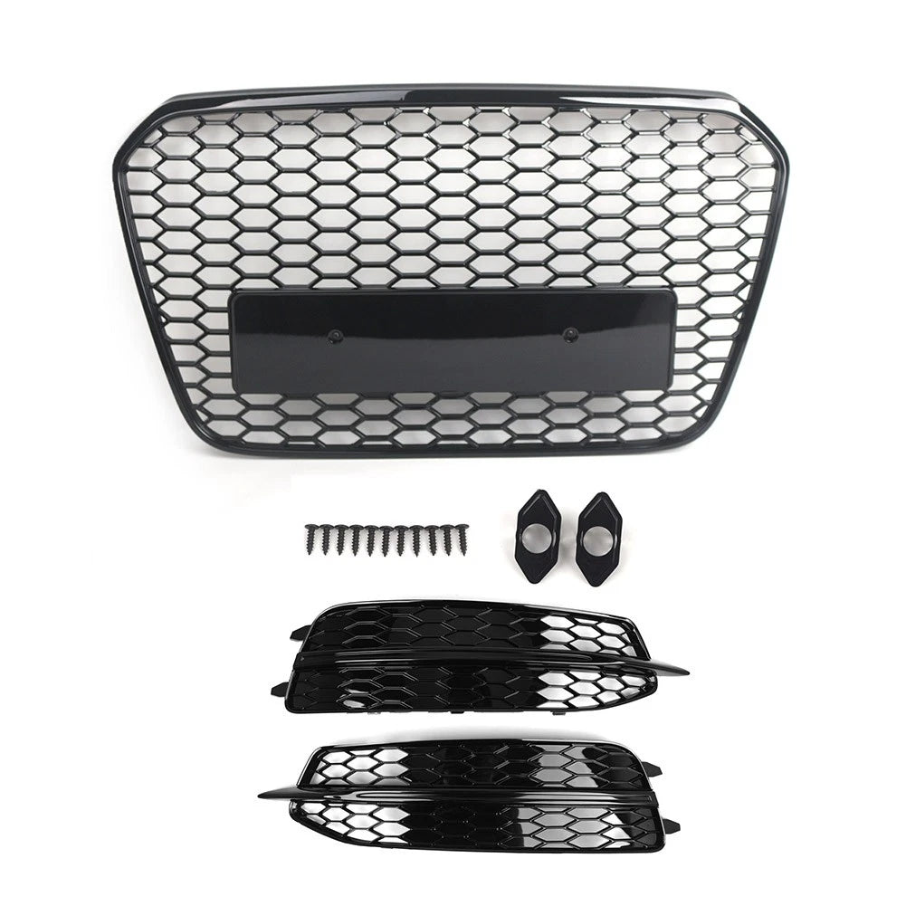 Grille with Fog Light for Audi A6 S6 (2012–2014)