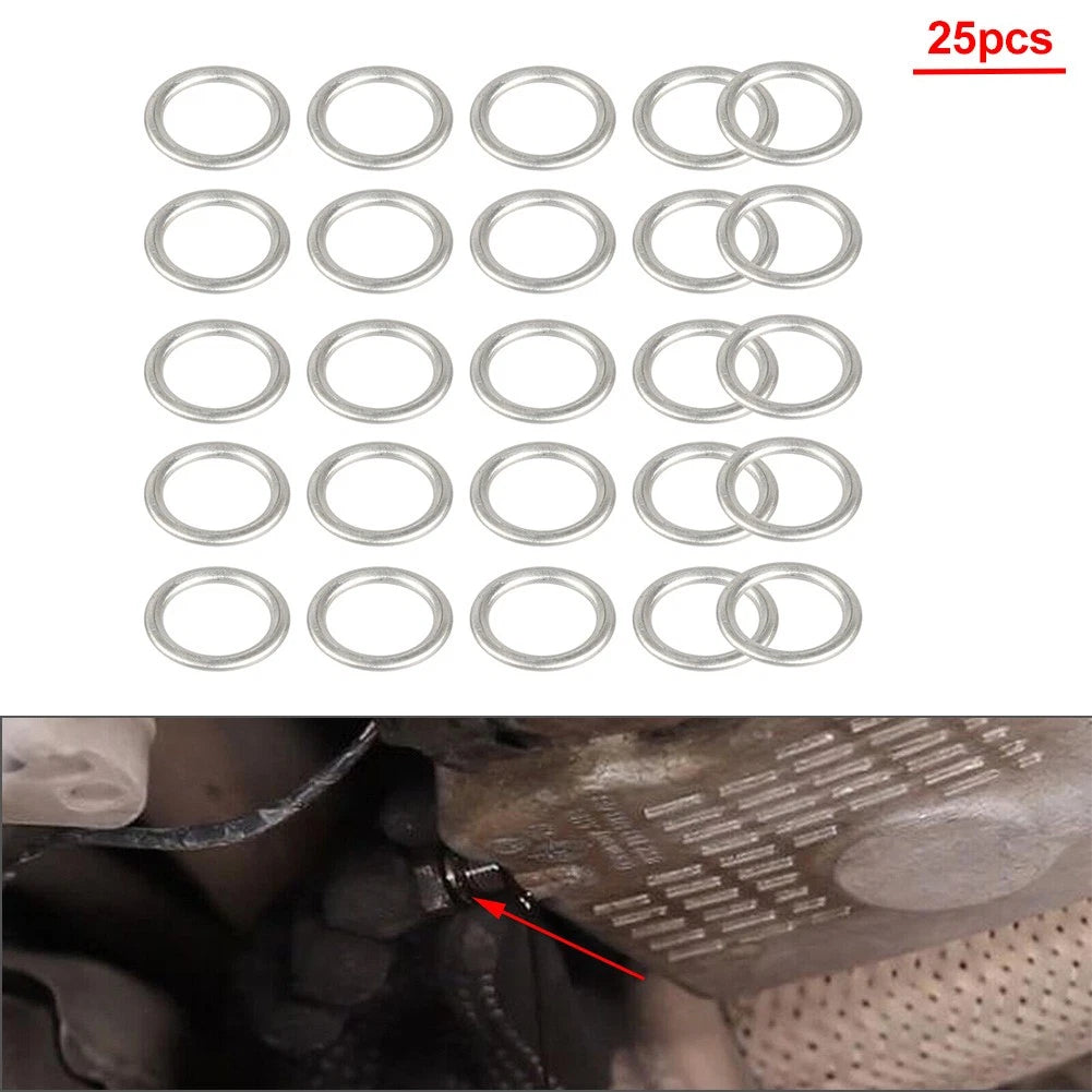 Transmission Oil Drain Plug Gaskets Washers Seals Kit for Audi VW