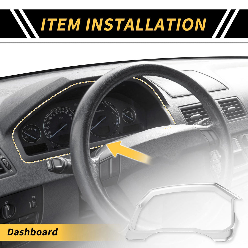 Dashboard Meter Panel Frame Cover Trim for Toyota Tundra (2022–2024)
