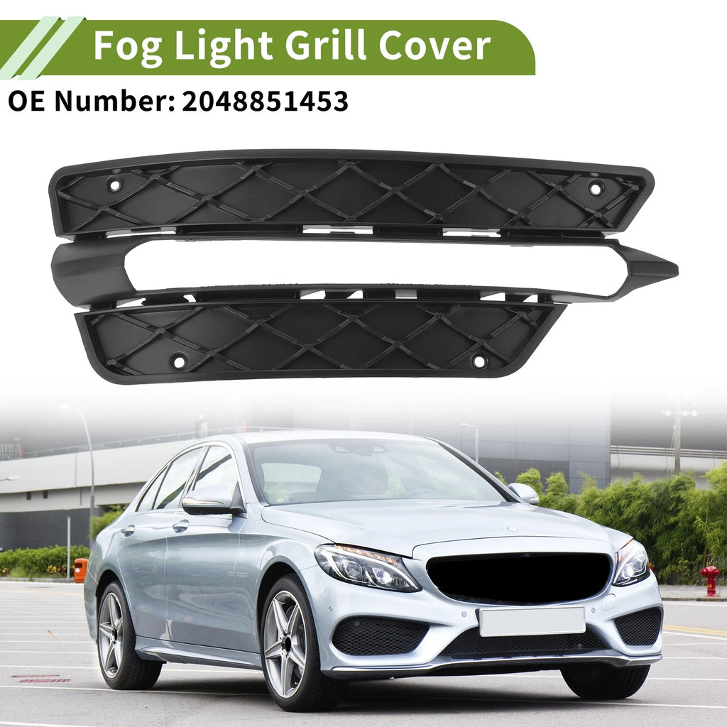 Front Right Fog Light Grill Replacement for Mercedes-Benz C350 (2008–2014)