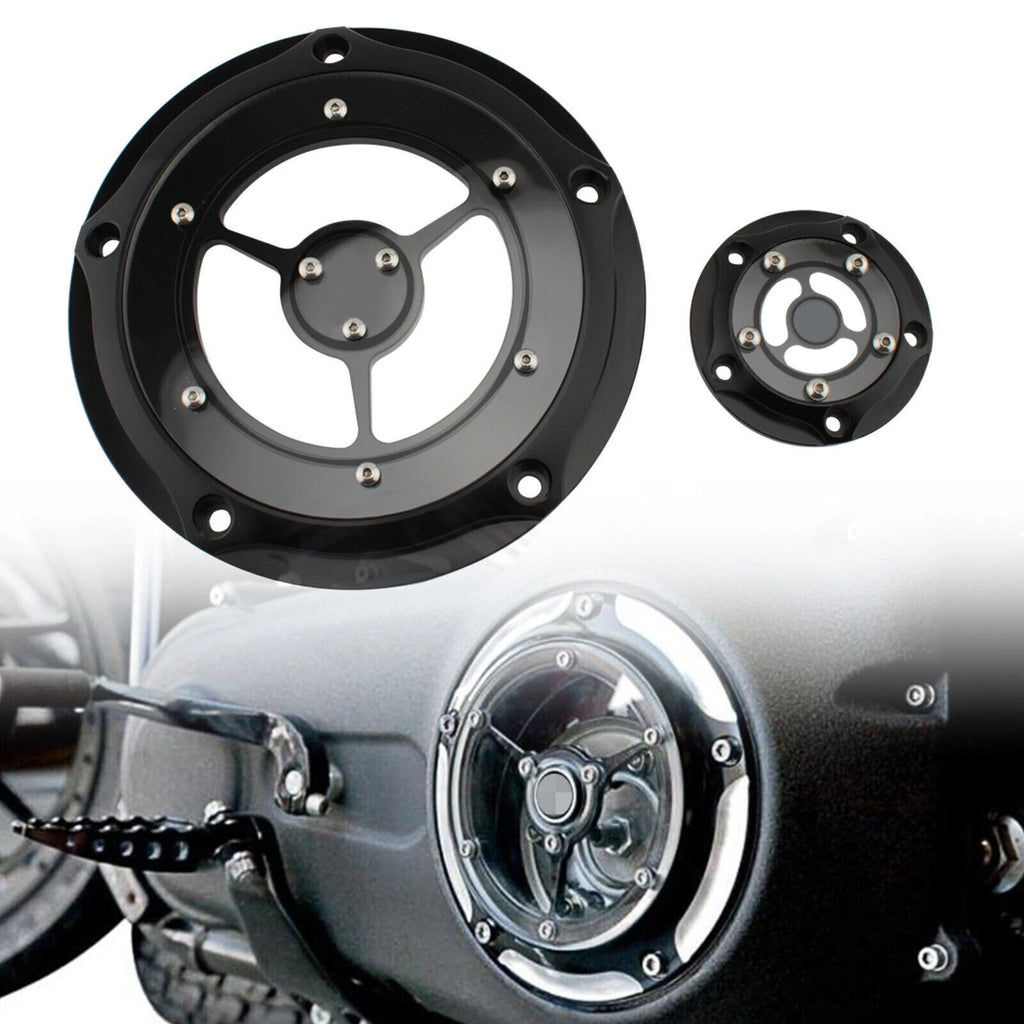Side Stator Engine Cover Protector for Harley Road King Fat Glide (2007–2016)