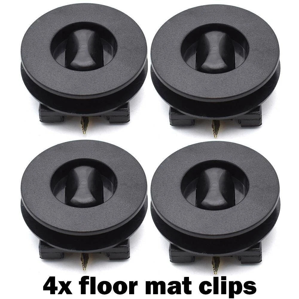 Set of 4 Adjustable Carpet Fastener Clips for Universal Use