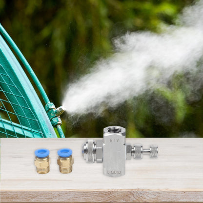 Spray Tip Air Atomizing Nozzle for Cooling Misting (1/4 BSPT)