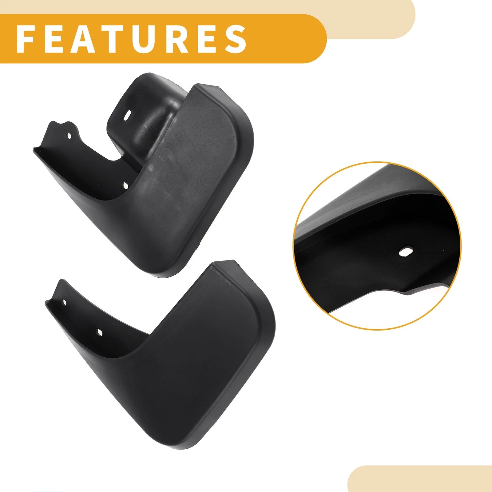 Mud Flap Splash Guard Set for Suzuki Jimny (2005–2018)