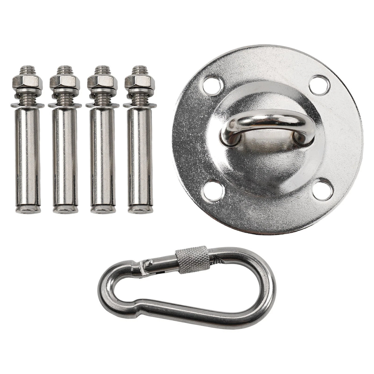 Anti Rust Ceiling Mount Hook for Suspension Straps and Resistance Trainers