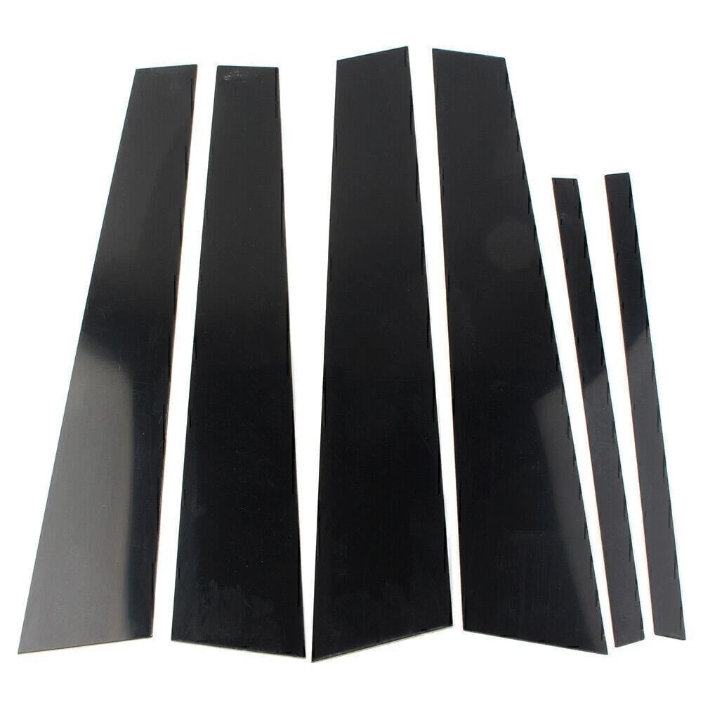 Door Trim Cover Kit for Honda Accord (2008–2012) - Black Pillar Posts
