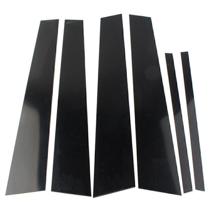Door Trim Cover Kit for Honda Accord (2008–2012) - Black Pillar Posts