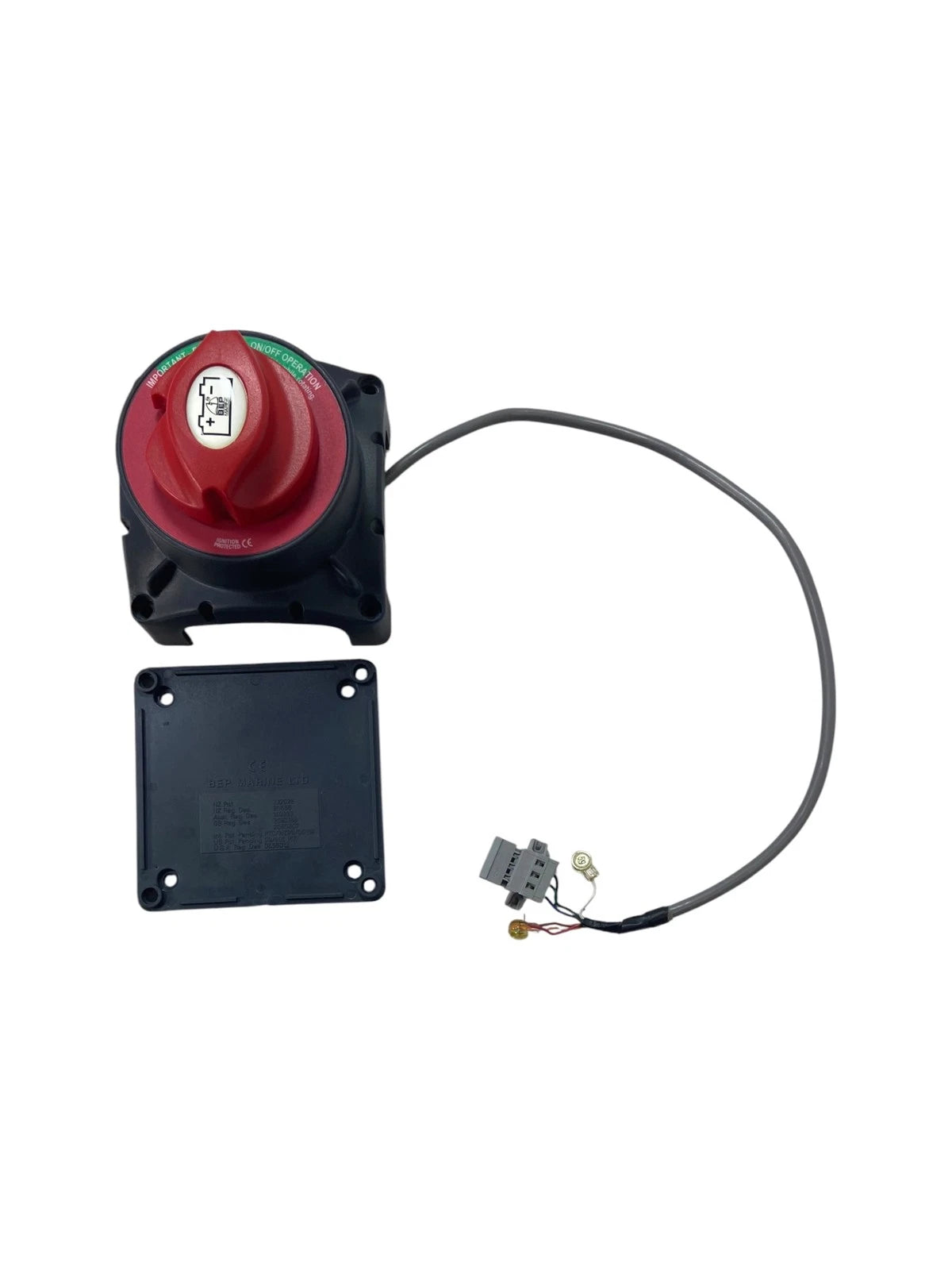 Remote Battery Switch Assembly 500Amp 8-32V DC for BEP Marine 720-MDO