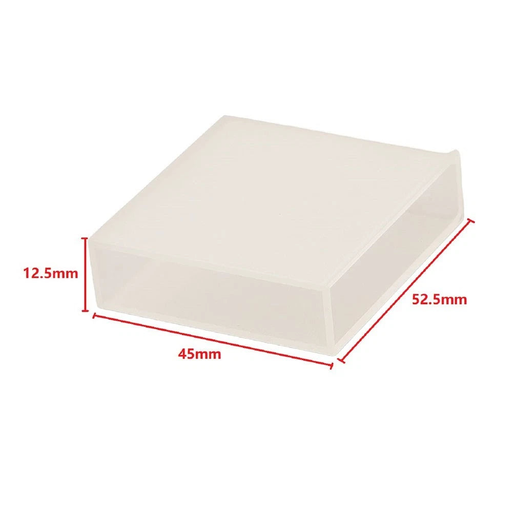 Pack of 2 Dual Design 50mm Quartz Cuvettes for Light Path Measurements
